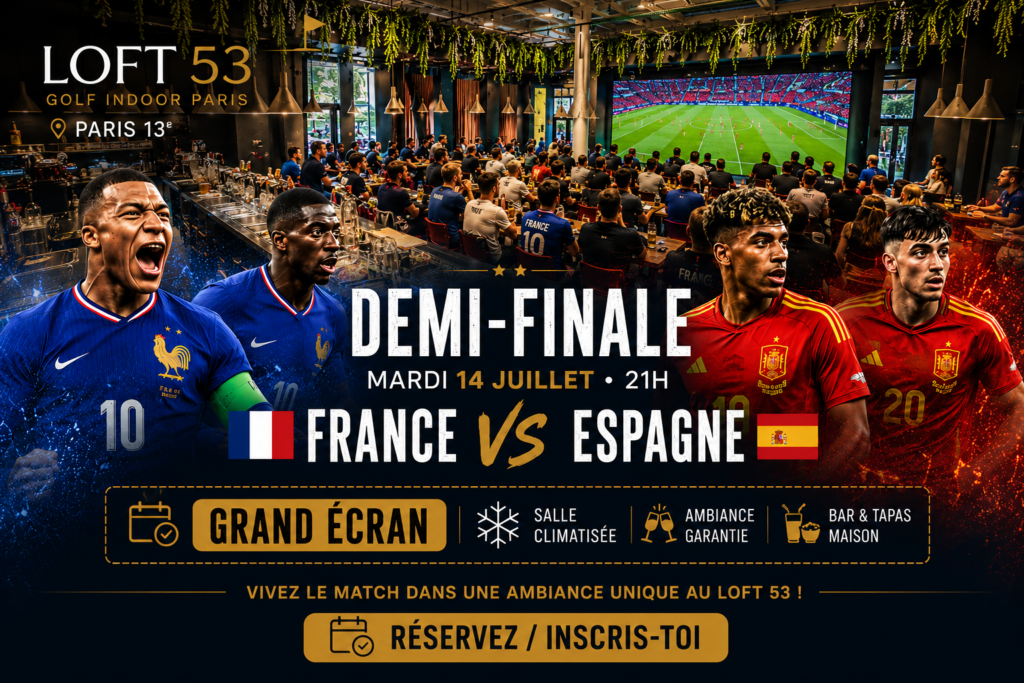 ⚽CDM 1/2 finale France vs Espagne